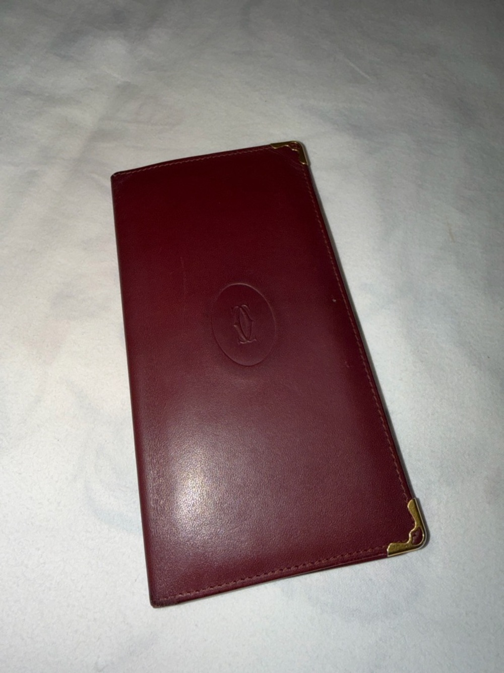 CARTIER LEATHER BIFOLD WALLET
